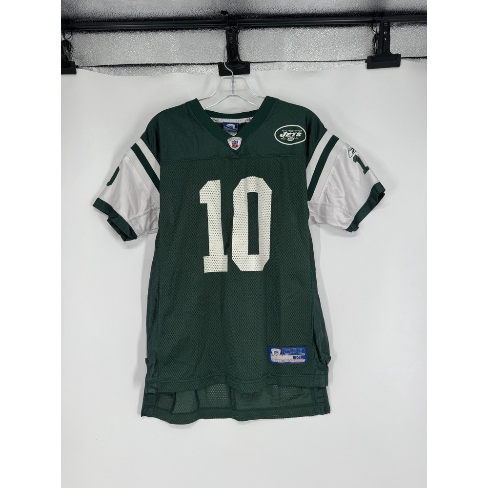 Reebok Chad Pennington New York Jets Football Jersey Youth Kids Boys XL Green